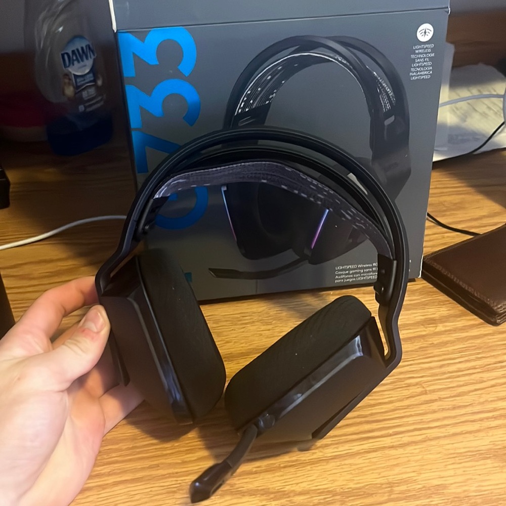 Logitech G733 Lightspeed Wireless Gaming Headset with Suspension Headband